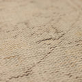 Vintage Manisa Turkish Area Rug 5x8 ft — Beige & Gray Distressed