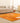Vintage Turkish Area Rug 6x6 ft — Orange Patchwork