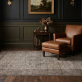 Turkish Area Rug in a styled room