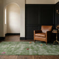 Turkish Area Rug in a styled room