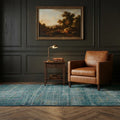 Turkish Area Rug in a styled room