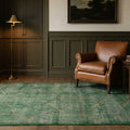 Turkish Area Rug in a styled room