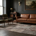 Patchwork Area Rug in a styled room