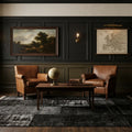 Patchwork Area Rug in a styled room