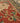 Vintage Isparta Turkish Area Rug 5x8 ft — Red & Beige Floral