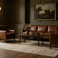 Turkish Area Rug in a styled room