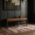 Turkish Doormat Rug in a styled room
