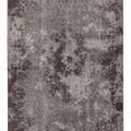 Vintage Isparta Turkish Area Rug 5x7 ft — Gray & Brown Distressed