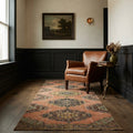 Turkish Runner Rug in a styled room