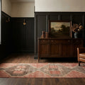 Turkish Runner Rug in a styled room