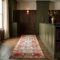 Turkish Runner Rug in a styled room