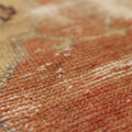 Vintage Malatya Turkish Runner Rug 3x9 ft — Red & Beige Geometric