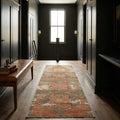 Turkish Runner Rug in a styled room