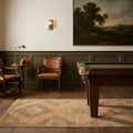 Turkish Runner Rug in a styled room