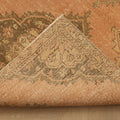 Vintage Konya Turkish Runner Rug 3x11 ft — Orange & Brown Geometric (No. 39198)