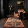 Turkish Runner Rug in a styled room
