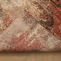 Vintage Malatya Turkish Runner Rug 3x11 ft — Red & Beige Distressed