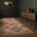Turkish Runner Rug in a styled room