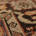 Vintage Niğde Turkish Area Rug 6x10 ft — Red & Brown Floral