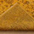 Vintage Isparta Turkish Area Rug 6x10 ft — Orange & Brown Overdyed