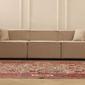 Vintage Isparta Turkish Area Rug 5x8 ft — Pink & Red Floral