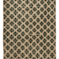 Vintage Isparta Turkish Area Rug 7x10 ft — Beige & Green Floral
