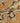 Vintage Isparta Turkish Area Rug 6x10 ft — Orange & Beige Floral