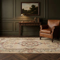 Turkish Area Rug in a styled room