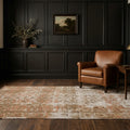 Turkish Area Rug in a styled room