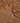 Vintage Kayseri Turkish Area Rug 5x8 ft — Brown & Orange Geometric