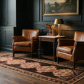 Turkish Area Rug in a styled room