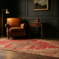 Turkish Area Rug in a styled room