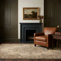 Turkish Area Rug in a styled room