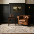 Turkish Area Rug in a styled room