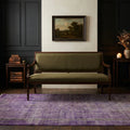 Turkish Area Rug in a styled room
