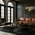 Turkish Area Rug in a styled room