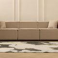 Vintage Isparta Turkish Area Rug 5x7 ft — Gray & White Overdyed