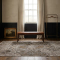 Turkish Area Rug in a styled room