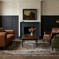 Turkish Area Rug in a styled room