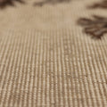 Vintage Isparta Turkish Area Rug 5x9 ft — Brown & Beige Floral