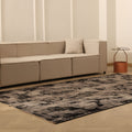 Vintage Manisa Turkish Area Rug 5x10 ft — Gray Distressed