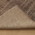 Vintage Manisa Turkish Area Rug 5x7 ft — Gray & Brown Overdyed