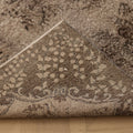 Vintage Isparta Turkish Area Rug 6x8 ft — Gray Overdyed