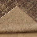 Vintage Manisa Turkish Area Rug 6x8 ft — Brown Overdyed