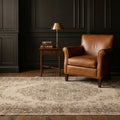 Turkish Area Rug in a styled room
