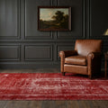 Turkish Area Rug in a styled room
