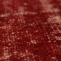 Vintage Manisa Turkish Area Rug 5x8 ft — Red Overdyed