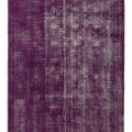 Vintage Isparta Turkish Area Rug 5x9 ft — Pink Overdyed