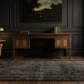 Turkish Area Rug in a styled room