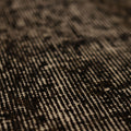 Vintage Isparta Turkish Area Rug 5x8 ft — Gray Overdyed (No. 39543)